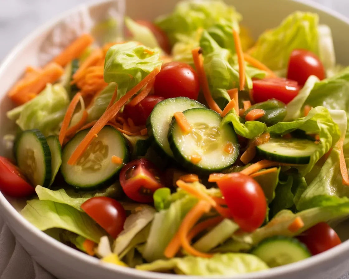 Colorful Garden Fresh Green Salad to Brighten Your Table