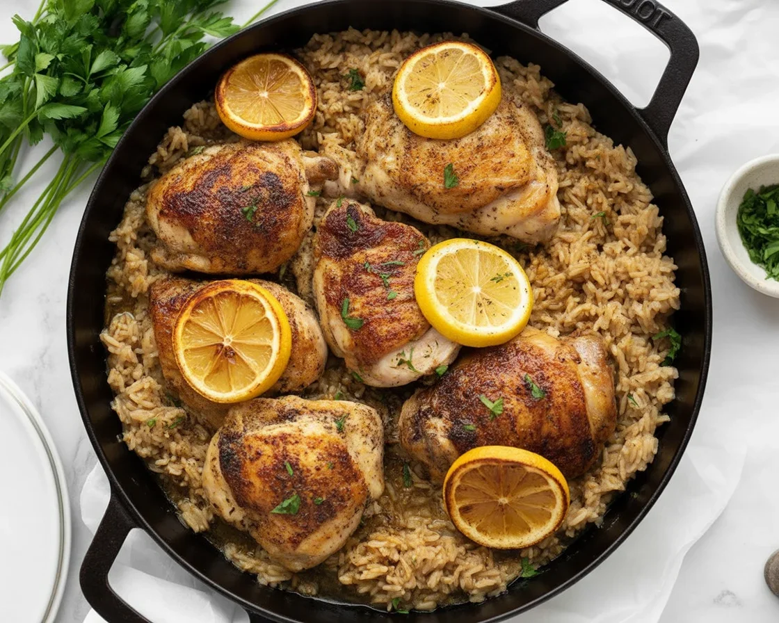 Crispy Summer Chicken & Rice Skillet That’s a Breeze to Make