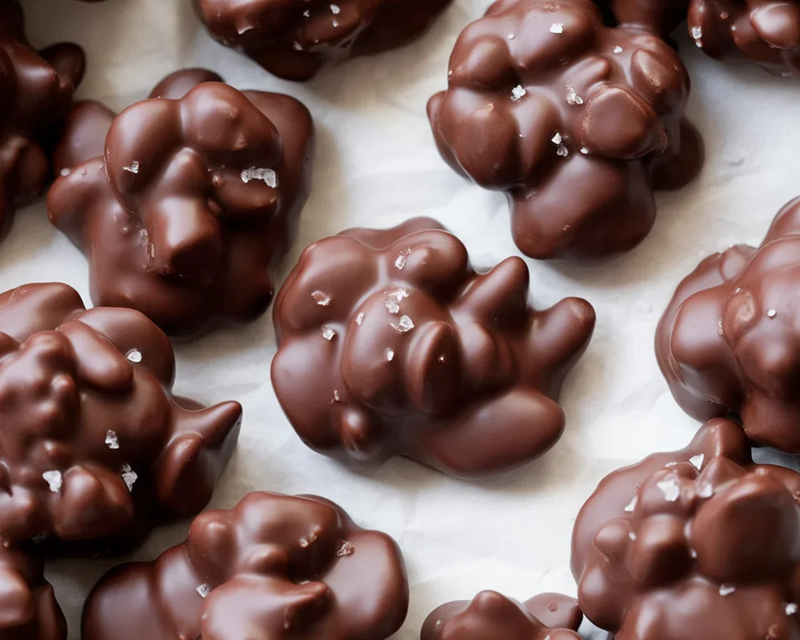 Dark Chocolate Almond Clusters