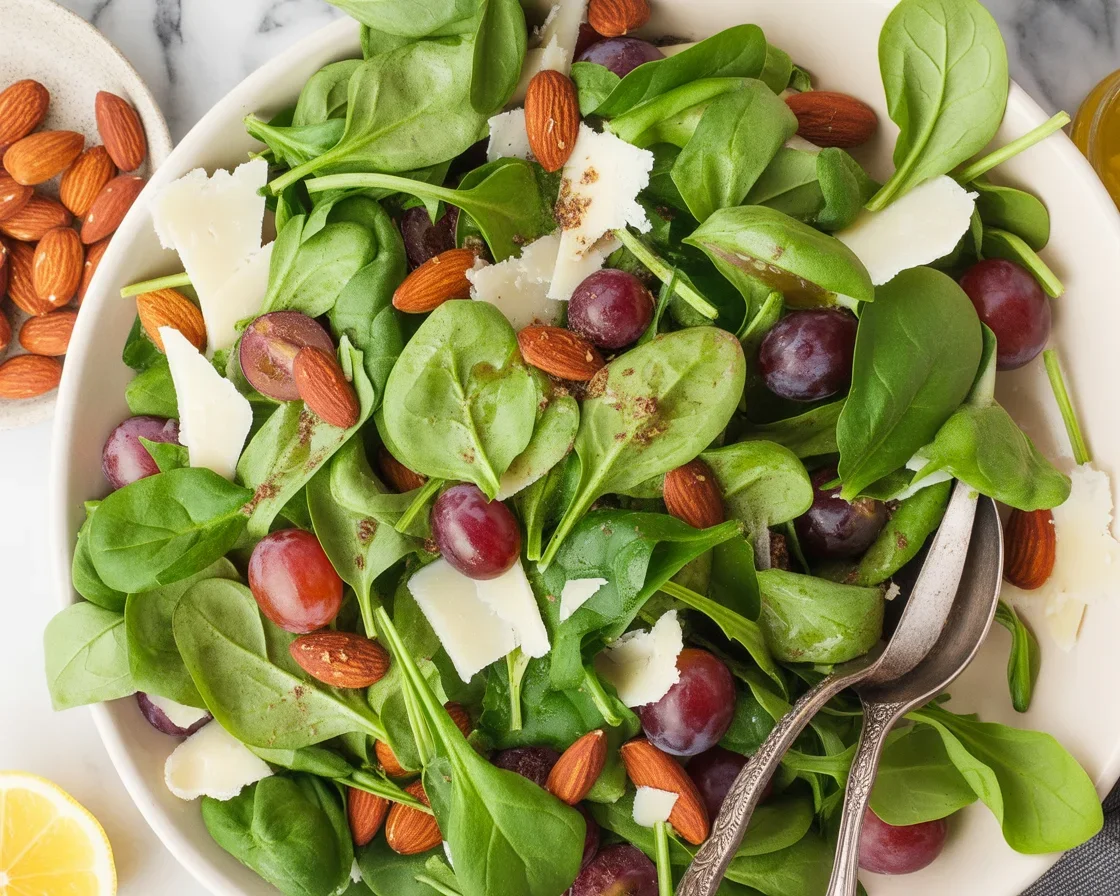 Fresh Arugula Salad with Zesty Lemon Vinaigrette Delight