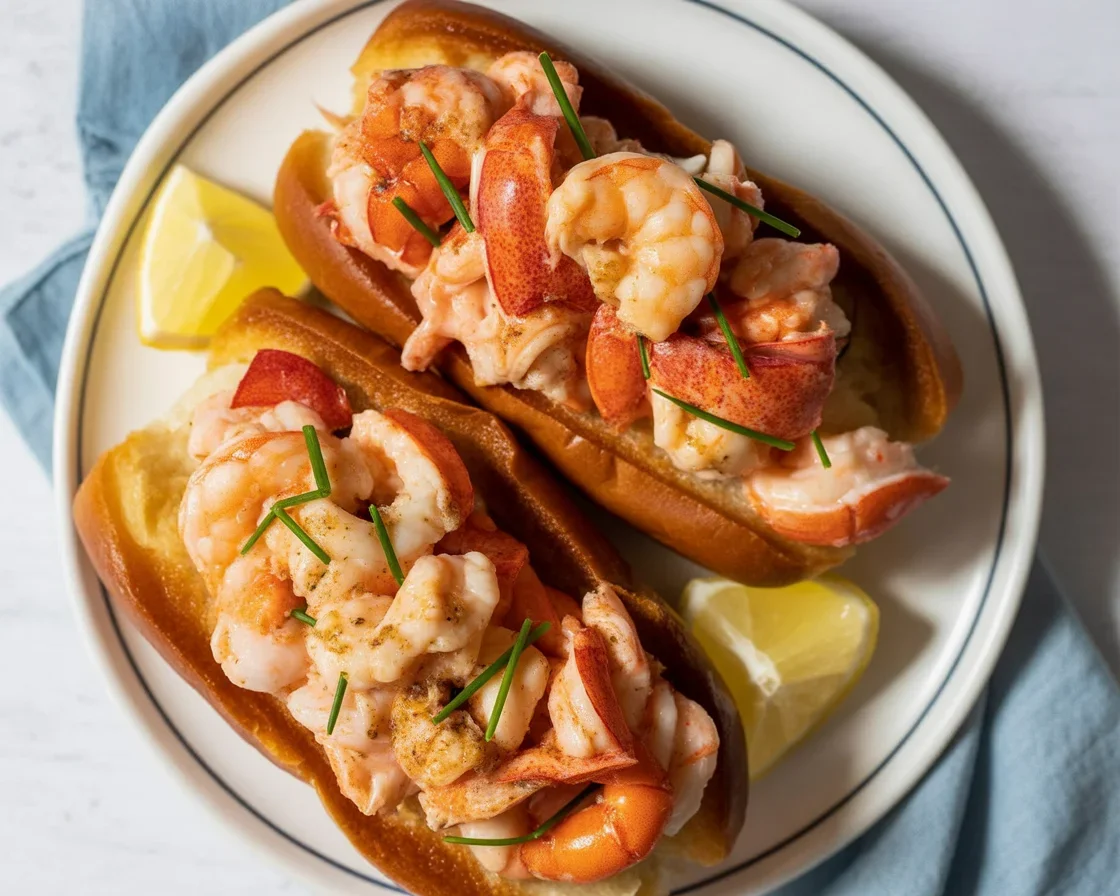 Lobster Rolls with Lemon Herb Mayo