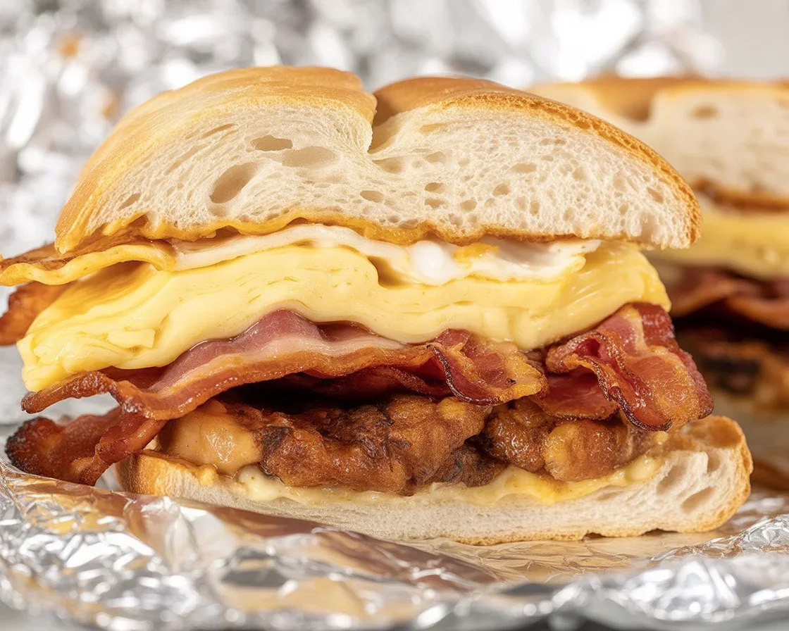 Egg and Cheese Breakfast Sandwich