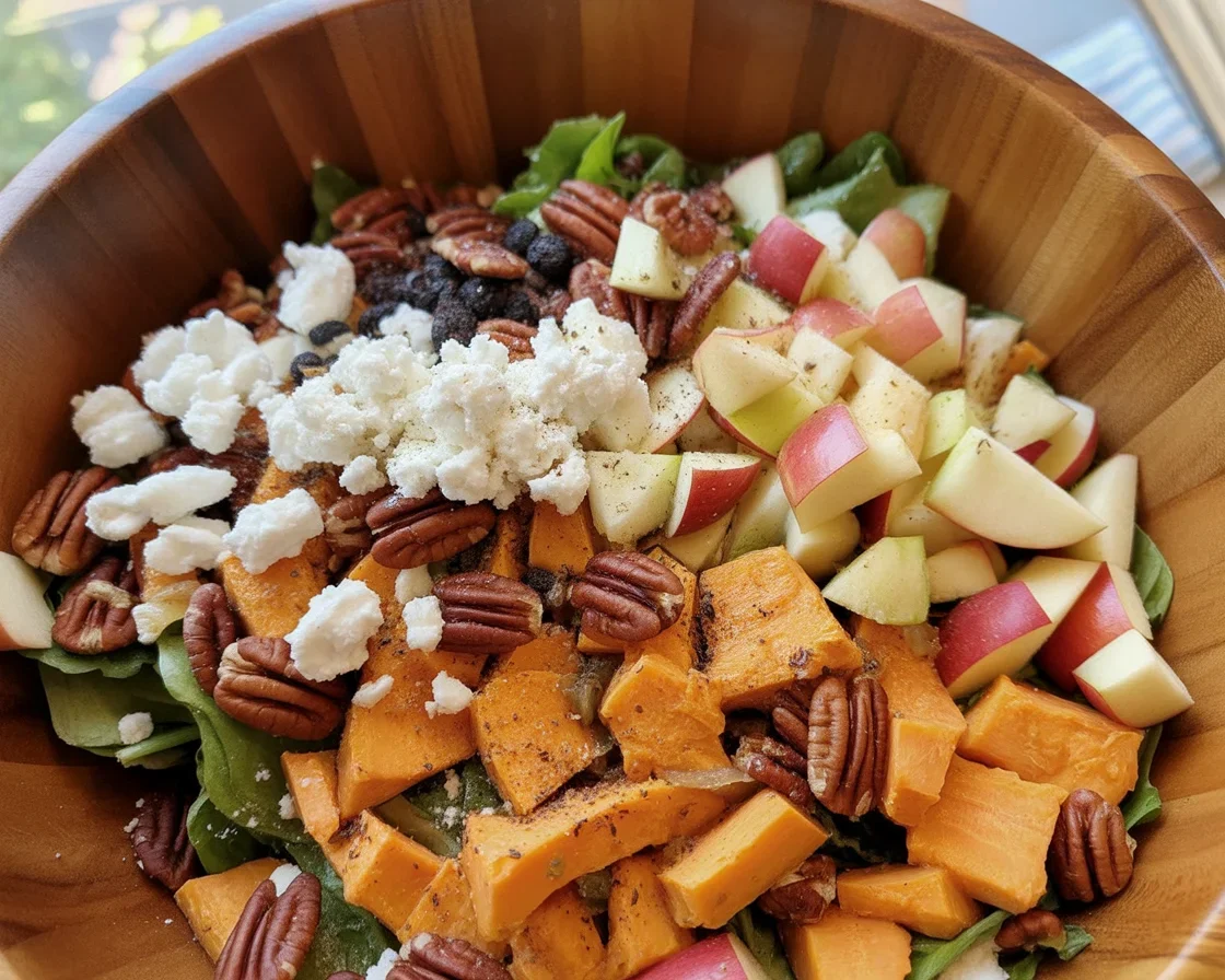 Autumn Kale Salad Recipe – Fresh & Nutritious Thanksgiving Side