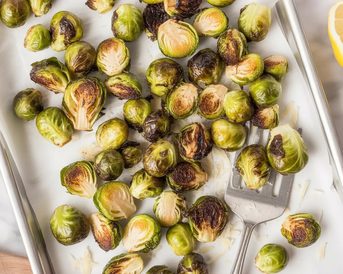 Roasted Brussels Sprouts Recipe – Simple & Healthy Thanksgiving Side