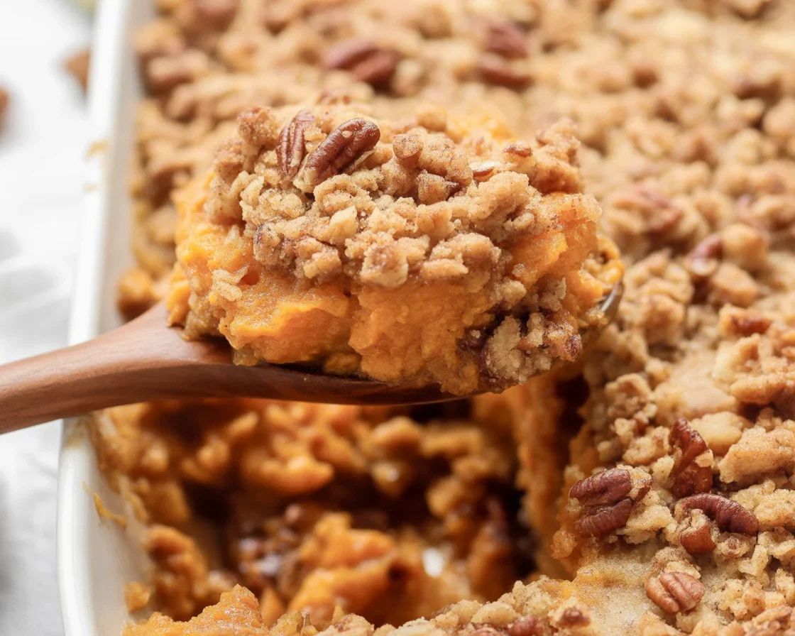 Sweet Potato Casserole Recipe: Creamy, Crunchy & Irresistible