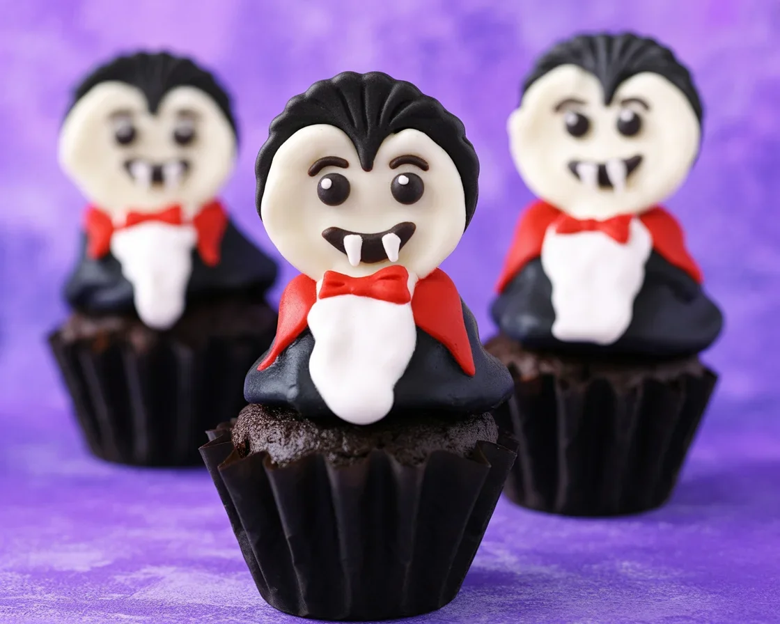 Vampire Cupcakes Recipe – Fun & Spooky Halloween Dessert